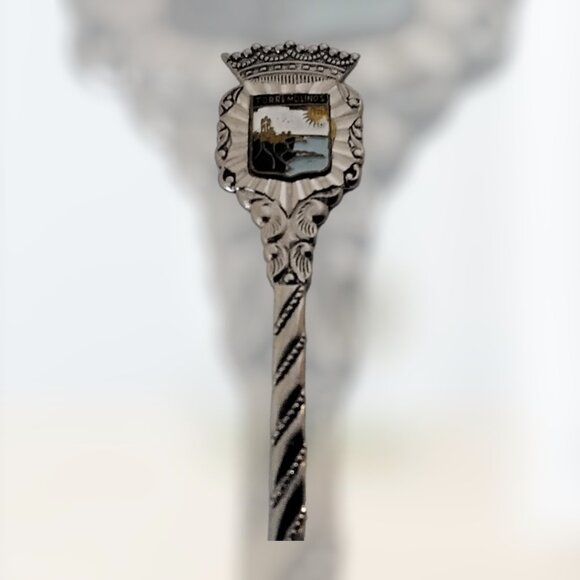 Ornate Spanish Spoon from Torremolinos Costa Del Sol Spain - Picture 4 of 8